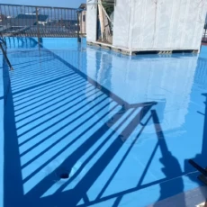 防水塗装 上塗り